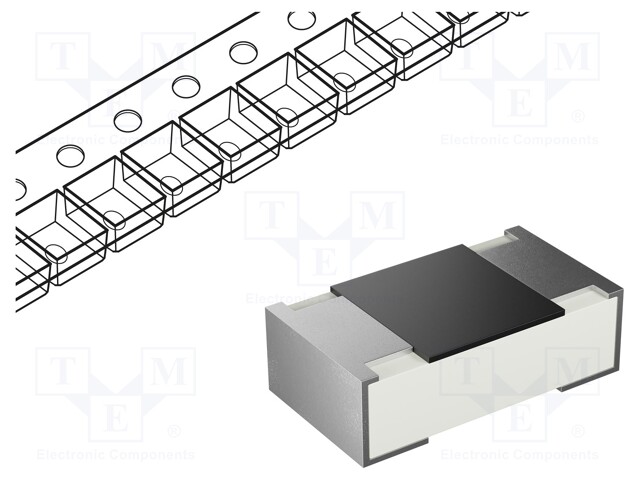 SMD Chip Resistor, 4.99 kohm, ± 0.1%, 63 mW, 0402 [1005 Metric], Thin Film, Precision Low TCR