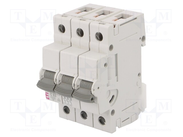 Circuit breaker; 230/400VAC; DIN; Charact: B; 10kA; IP20; 1÷25mm2