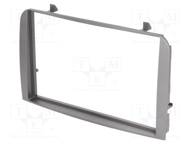 Radio mounting frame; Alfa Romeo; 2 DIN; anthracite