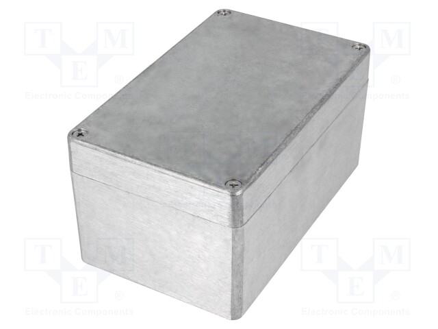 Enclosure: multipurpose; X: 100mm; Y: 160mm; Z: 81mm; aluminium; IP65