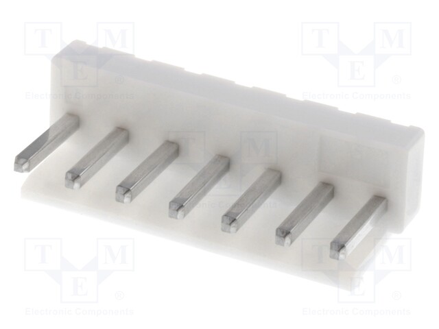 Socket; wire-board; male; VH; 3.96mm; PIN: 7; THT; 250V; 10A; -25÷85°C