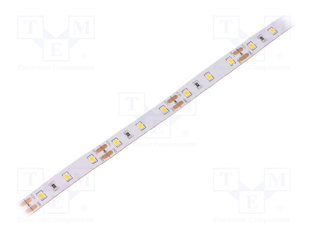 LED tape; white neutral; LED/m: 60; SMD; 2835; 12V; 10mm; white PCB