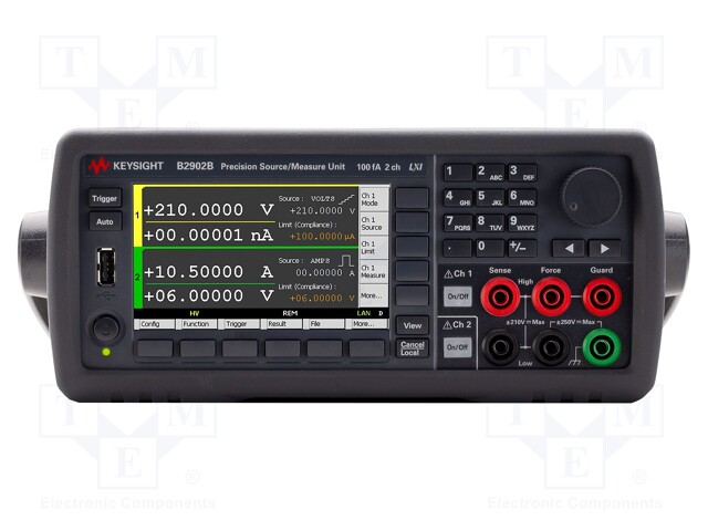 Source-measure unit; LCD 4,3" 6,5 digits; Channels: 1; 210V