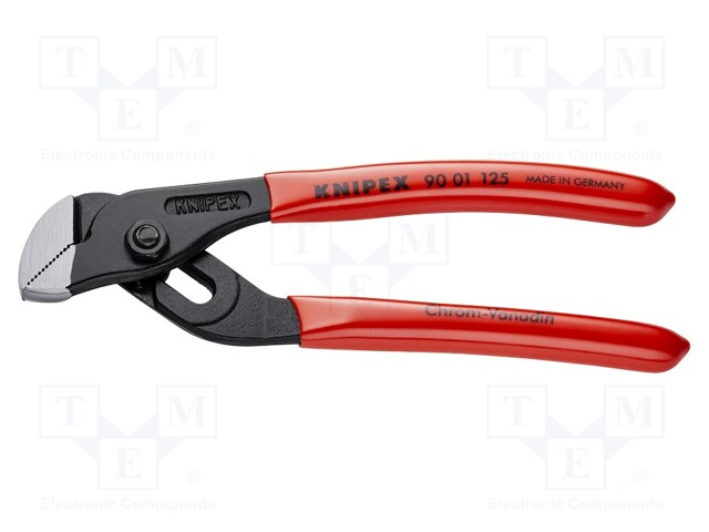 Pliers; for pipe gripping; 125mm