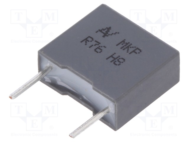 Capacitor: polypropylene; 10nF; 7.5mm; ±5%; 10x4x9mm; -55÷105°C