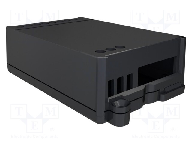 Enclosure: junction box; X: 44.5mm; Y: 87mm; Z: 25mm; black