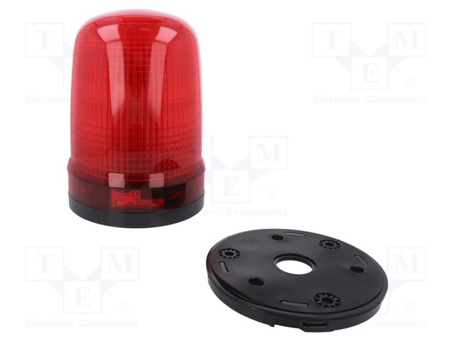 Signaller: lighting; red; SL15; 90÷250VAC; Light source: LED; IP23