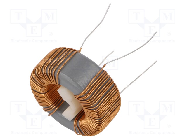 Inductor: wire; THT; 10mH; 1.2A; 200mΩ; 230VAC; 26x8mm; -20÷+50%