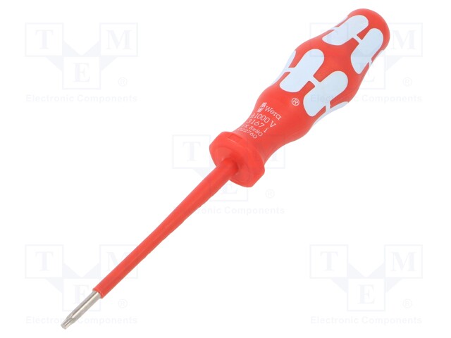 Screwdriver; insulated; Torx®; TX08; Blade length: 80mm