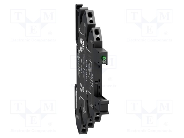 Socket; 6A; RSLZ2,RSLZ3,RSLZ5; for DIN rail mounting; Series: RSL