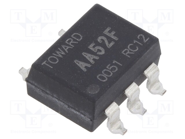 Optocoupler; SMD; Ch: 1; OUT: MOSFET; SMD6-5