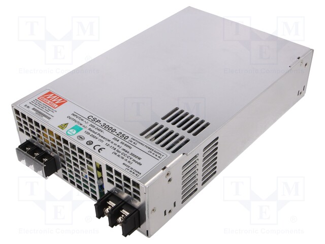 Power supply: switched-mode; modular,programmable; 3000W; 250VDC