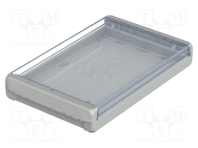 Enclosure: multipurpose; X: 170mm; Y: 271mm; Z: 40mm; BOCUBE; grey