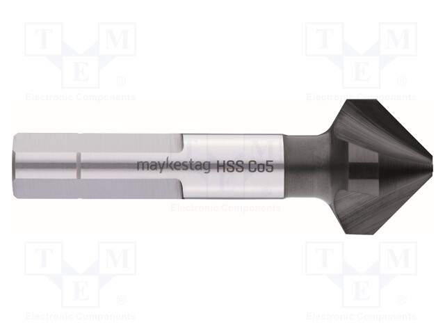 Countersink; high speed steel cobalt HSS-Co; Mounting: rod 12mm