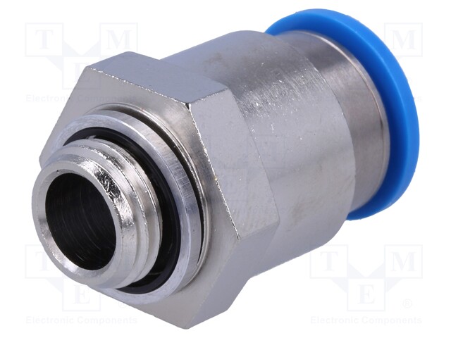 Push-in fitting; straight; Input thread: G 1/4" external; 12mm