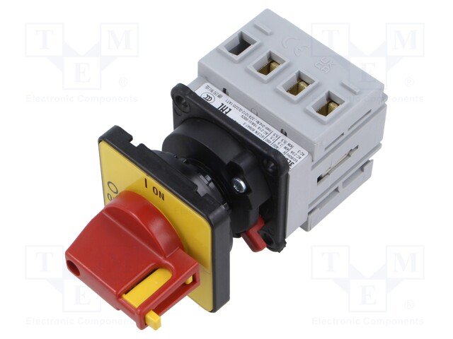 Switch-disconnector; Poles: 3; on panel; 16A; 3LD2; -25÷55°C; 7.5kW