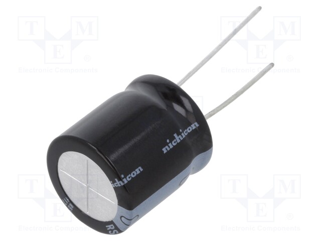 Capacitor: electrolytic; THT; 3300uF; 16VDC; Ø18x15mm; Pitch: 7.5mm