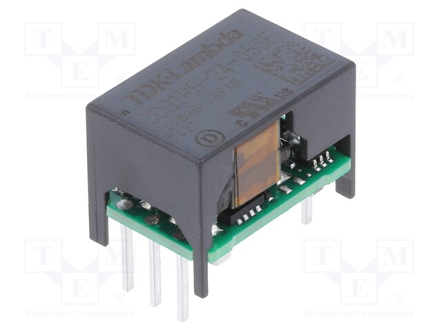 Converter: DC/DC; 1.5W; Uin: 9÷36V; Uout: 5VDC; Iout: 300mA; 3g; THT