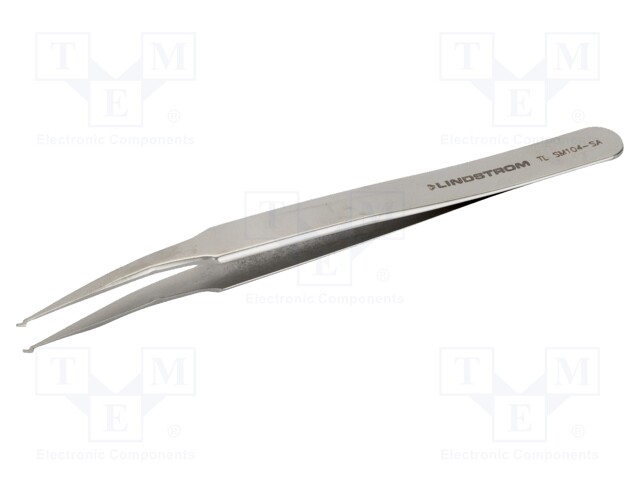 Tweezers; 120mm; Blades: straight; SMD