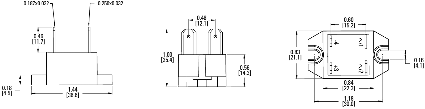 Relay: solid state; Ucntrl: 10÷14VDC; 10A; 24÷280VAC; -30÷80°C