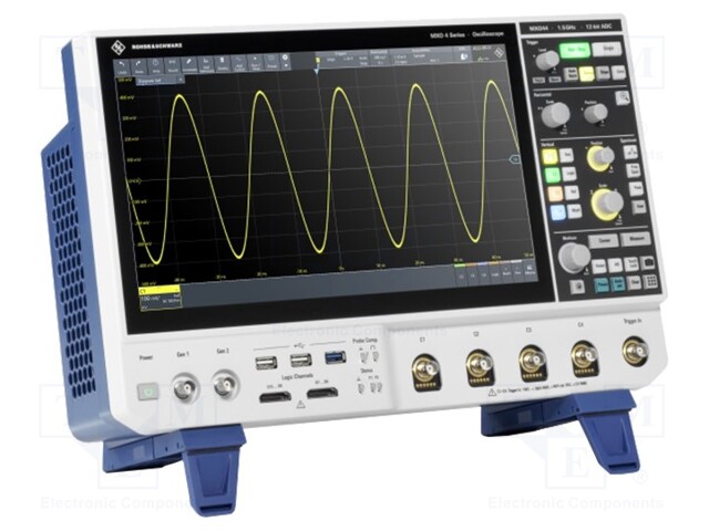 Oscilloscope: digital; Ch: 4; 200MHz; 2,5Gsps,5Gsps interleaved