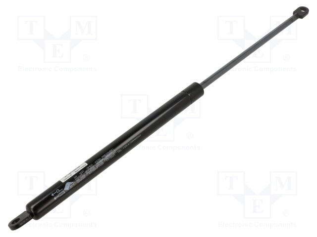 Gas spring; E: 445mm; Features: with welded steel eyes; Øout: 18mm