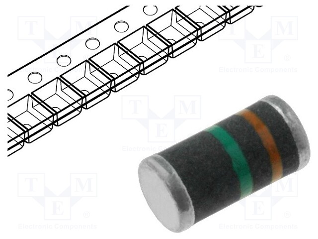 Diode: Schottky rectifying; SMD; 60V; 1A; Ufmax: 0.7V; DO213AB