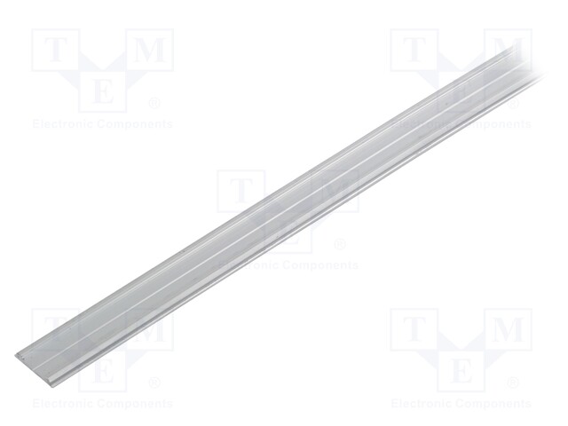 Profiles for LED modules; surface; natural; L: 1m; aluminium