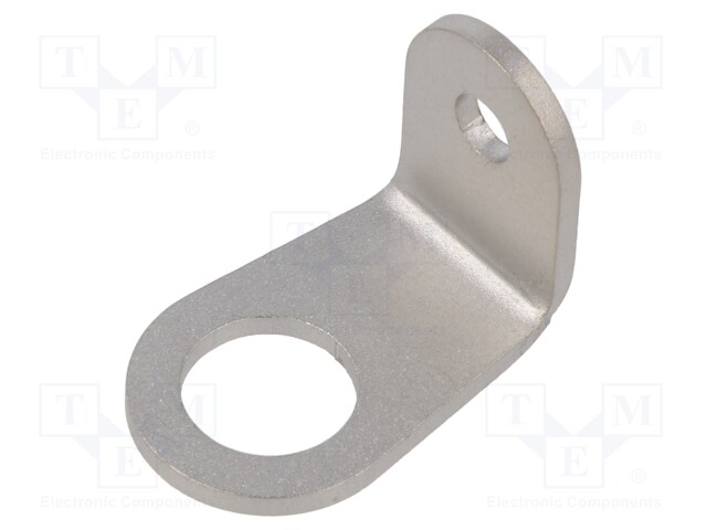 Holder; sensors; W: 16mm; stainless steel; Mount.hole diam: 12mm