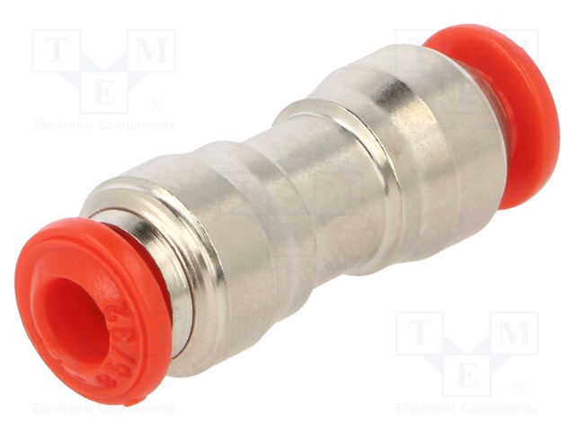 Push-in fitting; straight,inline splice; -0.99÷20bar; 4nm