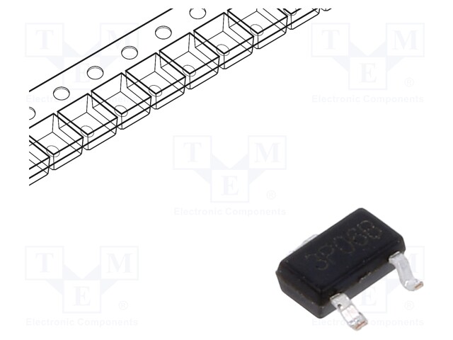 Transistor: P-MOSFET; unipolar; -60V; -2.1A; Idm: -12A; 1.2W