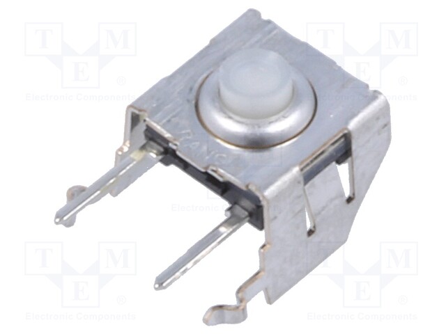 Microswitch TACT; SPST-NO; Pos: 2; 0.05A/32VDC; THT; none; 1.3N