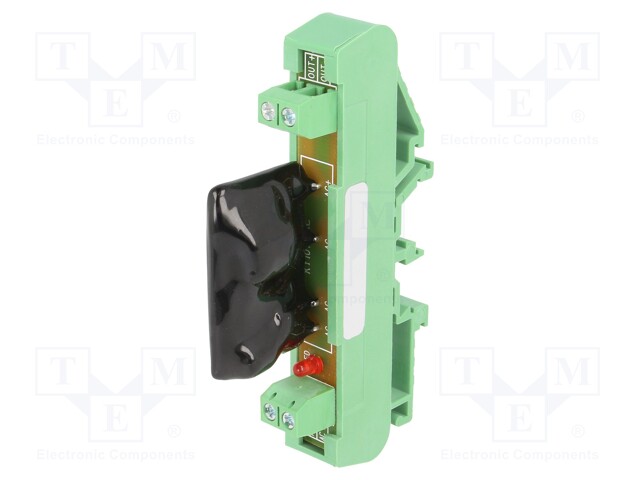 Relay: solid state; Ucntrl: 3÷32VDC; 5A; 24÷280VAC; DIN; 87x14x51mm