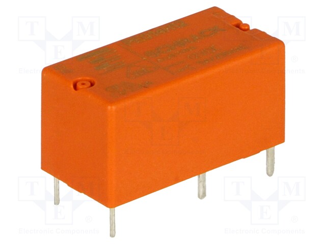 Relay: electromagnetic; SPDT; Ucoil: 12VDC; 5A/250VAC; 5A/30VDC; 5A