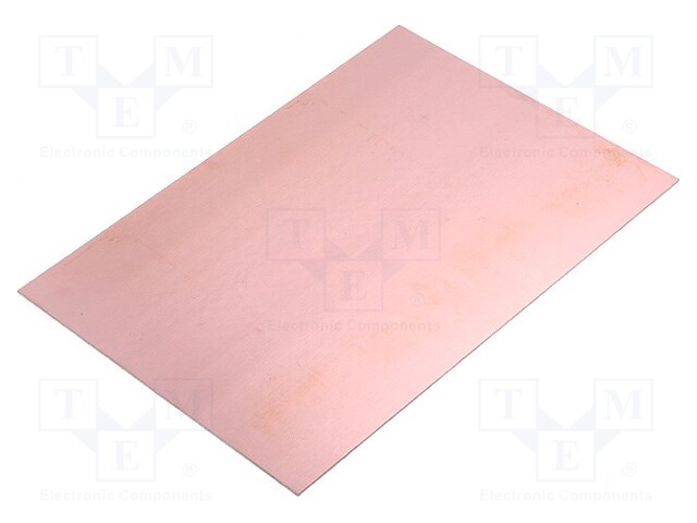 Laminate; FR4; 1.5mm; L: 233mm; W: 160mm; Coating: copper