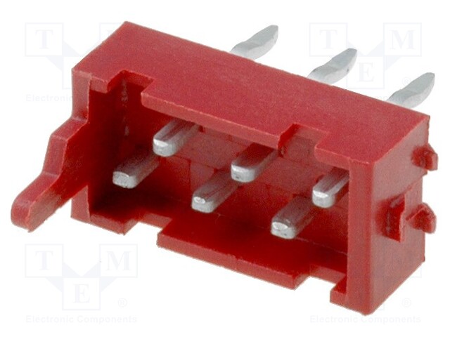 Socket; wire-board; male; PIN: 6; THT; on PCBs; 30V; 1A; -40÷105°C