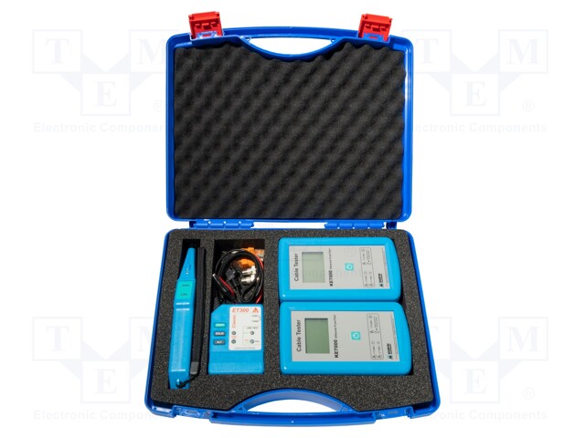 Measuring kit: cable testers set; Man.series: EasyTest