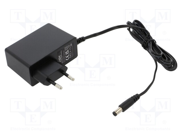 Power supply: switched-mode; mains,plug; 9VDC; 2.5A; 22.5W; 86.5%