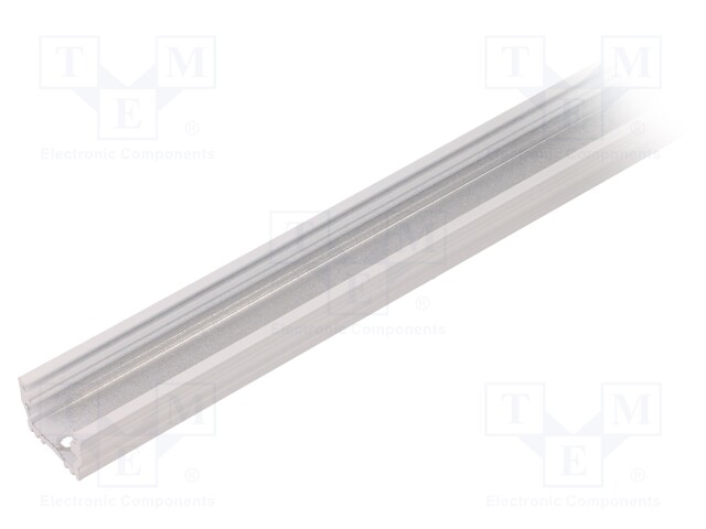 Profiles for LED modules; surface; white; L: 2m; aluminium