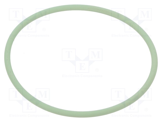 O-ring gasket; FKM; D: 2mm; Øint: 44mm; PG36; green; -20÷200°C