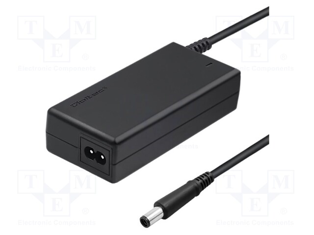 Power supply: switched-mode; 19.5VDC; 4.62A; 90W; for notebooks