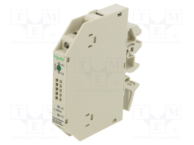 Relay: solid state; Ucntrl: 24VDC; 1.5A; 5÷48VDC; Variant: 1-phase