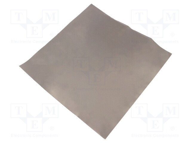 Shielding mat; 240x240x0.2mm; Permeability: 60