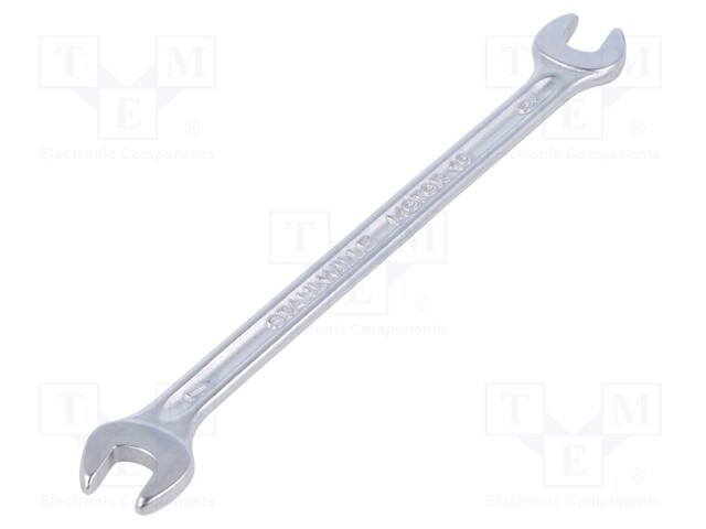 Wrench; spanner; 6mm,7mm; chromium plated steel; Series: MOTOR