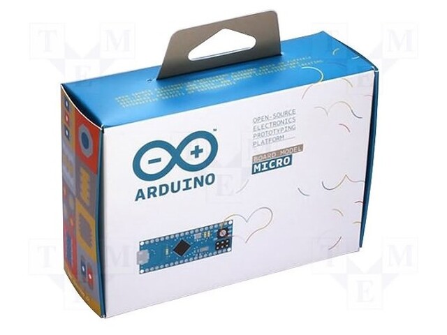 Dev.kit: Arduino; ICSP,USB B micro,pin strips; Comp: ATMEGA32U4