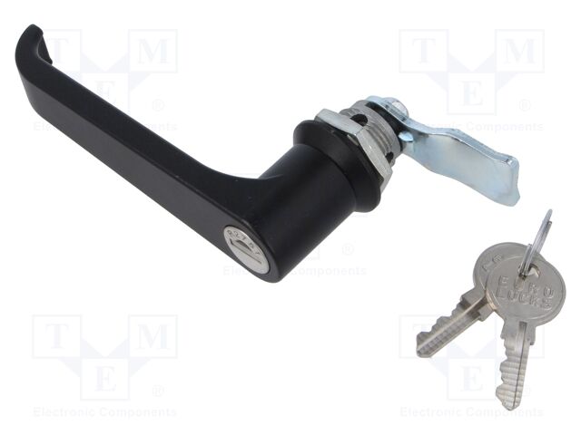 Lock; different cylinder; zinc and aluminium alloy; 21mm