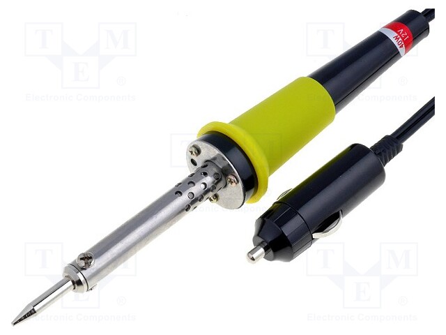 Soldering iron: with htg elem; 40W; 12V