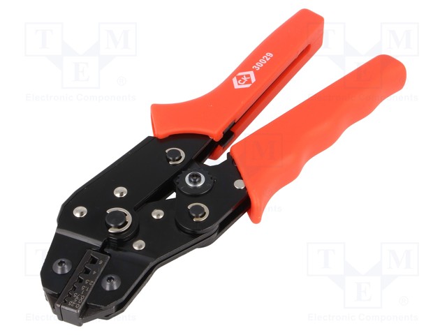 Tool: for crimping; insulated solder sleeves; 0.25÷6mm2