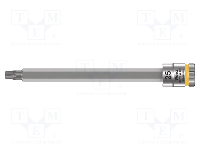 Key; Torx®,socket spanner; TX25; 1/4"; 100mm; Series: Zyklop