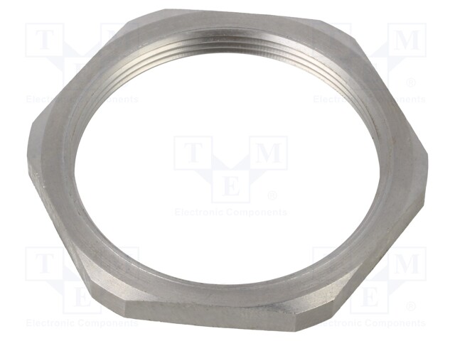 Nut; M50; acid resistant steel AISI 316; -100÷400°C; Pitch: 1,5